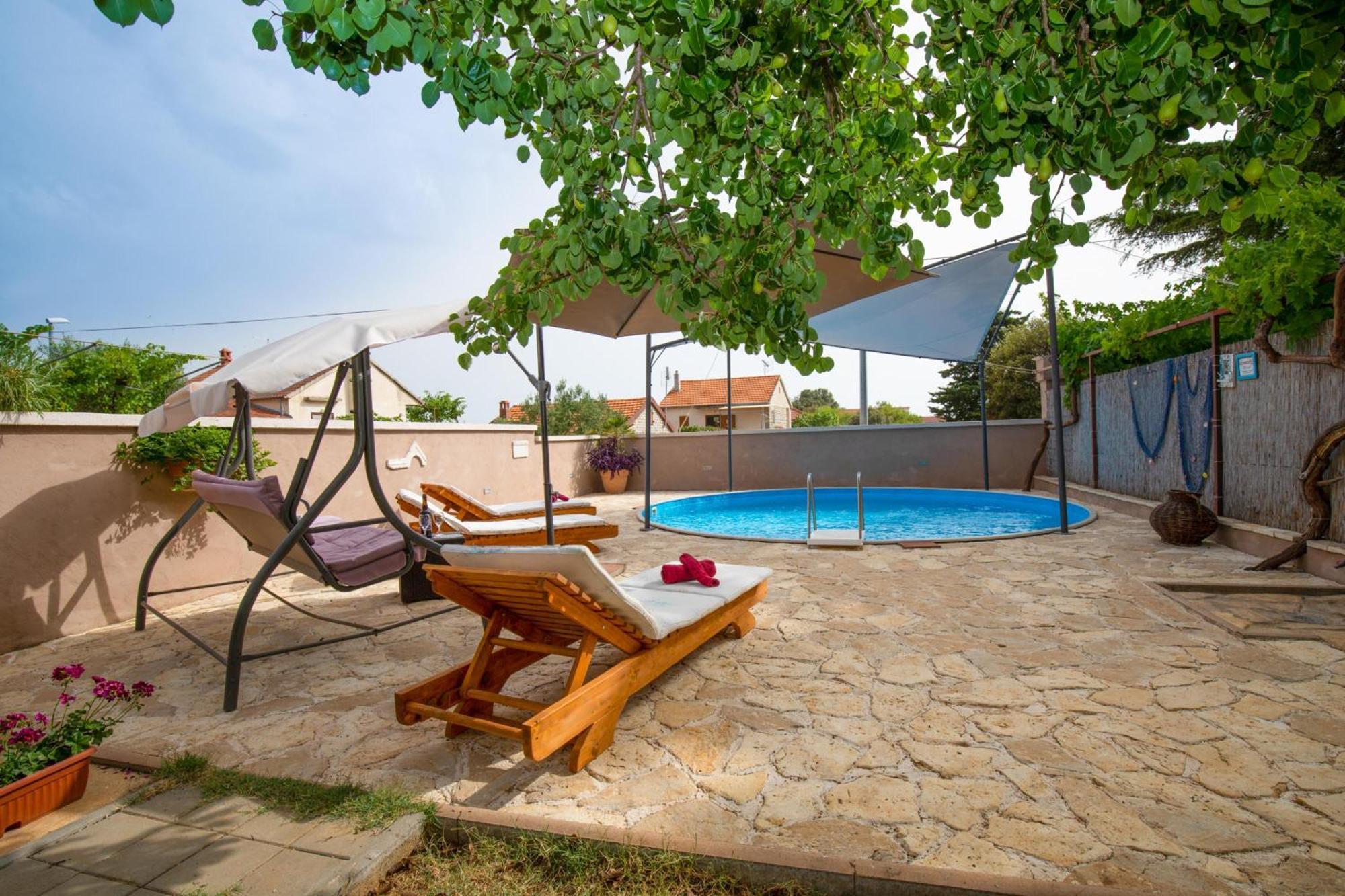 Pool Apartment Bakija 2 - Happy Rentals Pakoštane Eksteriør bilde